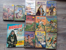 Bundle vintage biggles for sale  LEICESTER