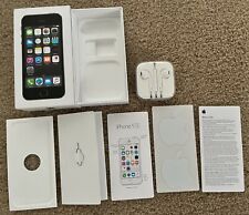 iphone 5s 16 GB caja vacía con auriculares nunca usados (todavía sellados) papeleo e inserciones segunda mano  Embacar hacia Argentina