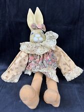 Wendy Wabbit House of Lloyd Collectible Rabbit Doll w Ceramic Head 19" In Long for sale  Shipping to South Africa