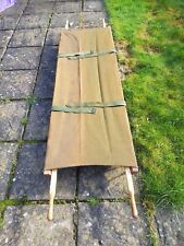 Vintage army stretcher for sale  HYDE