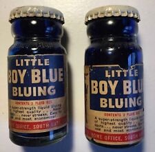Vintage Little Boy Blue Bluing Purex Corporation, Lot of 2 bottles for sale  Shipping to South Africa