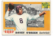 1955 Topps All American Davey O'Brien #34 Texas Christian Est. VG-VG+ Centered for sale  Shipping to South Africa