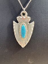 Vtg turquoise arrowhead for sale  New Kensington