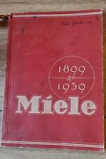 Miele Catalog 1899 - 1939  for sale  Shipping to South Africa