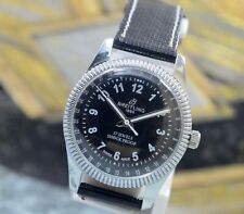 Vintage breitling black for sale  Shipping to Ireland