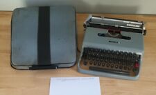 Vintage 1970s Olivetti Lettera 22 Typewriter With Case Made In Great Britain  for sale  Shipping to South Africa