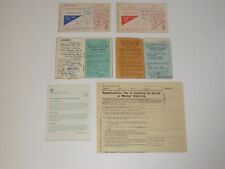 Vintage driving licences for sale  CANNOCK