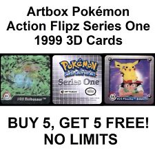 Cartões 3D Artbox Pokémon Action Flipz Series One 1999, usado comprar usado  Enviando para Brazil
