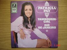 PATRICIA PAY Tambourin-Girl Columbia C23745 TOP RARER SCHLAGER PIRAATEN-TOPPER segunda mano  Embacar hacia Argentina