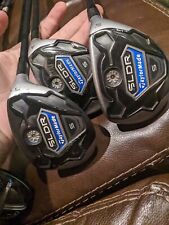 Right TaylorMade sldr s hybrid set.3,4.5.19,22,25.regular,stiff for sale  Shipping to South Africa