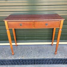 Vintage Mahogany hall console table with drawers Ideal Paint upcycle project for sale  Shipping to South Africa