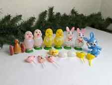 Used, Easter Cake & Cupcake Toppers Rabbit, Duck, Chick Decor for sale  Shipping to South Africa