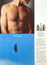 Usado, GUERLAIN 1977 Perfume Cuerpo y Alma La Dual Naturaleza de un Hombre ANUNCIO IMPRESO de colección segunda mano  Embacar hacia Mexico