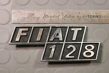 Divisa Letras Logo Emblema Coche Época Fiat 128 Cromodora 1974 4214660 2A 2B segunda mano  Embacar hacia Argentina