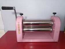 Eugene Dough Sheeter 9.8" Pink Manual Tabletop Exc Cond!! Pizza Pasta and More!! for sale  Shipping to Canada