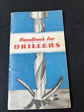 1930 handbook drillers for sale  Moreno Valley