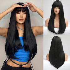 Long straight wig for sale  UK