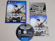 Sniper elite playstation d'occasion  Expédié en Belgium