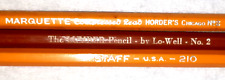Unused pencils marquette...hor for sale  Sandwich