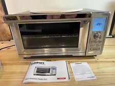 Cuisinart TOB-260 Convection Toaster Oven Duel Cook Stainless Steel Silver for sale  Shipping to South Africa