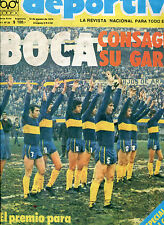 Revista Deportiva Rara Boca Champion 1976 , usado segunda mano  Argentina 
