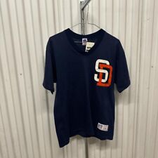 Camisa Russel vintage de béisbol de los Padres de San Diego hecha en EE. UU. años 80 años 90 segunda mano  Embacar hacia Argentina