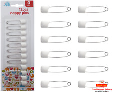Pack nappy pins for sale  Shipping to Ireland