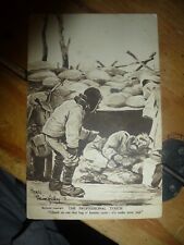Artist Drawn Bairnsfather Bystanders "The Professional Touch" Postcard U/P c1910 for sale  WELLINGBOROUGH