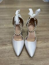 White wedding shoes for sale  MANCHESTER