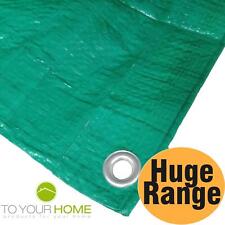 Green tarpaulin heavy for sale  SHEFFIELD