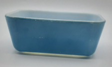 Vintage Pyrex 0502 Turquoise Blue Ovenware Fridge Refrigerator Dish no Lid for sale  Shipping to South Africa