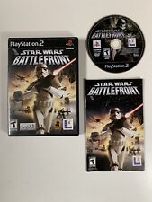Star Wars Battlefront (PlayStation 2 PS2, 2004) CIB Completo con Manual Probado segunda mano  Embacar hacia Argentina