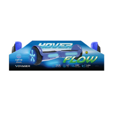 Voyager Hover Flow Hoverboard, 130 lb Limit, Blue, Light-Up Wheels & Footboard for sale  Shipping to South Africa