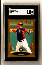 Jose Altuve 2013 Bowman GOLD #108 SGC 10 Gem Perfeito Pop: 1 Houston Astros comprar usado  Enviando para Brazil