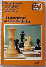 Schach schachpartien geschicht gebraucht kaufen  Ensheim