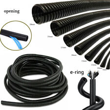1/3/6M OD7-28mm Split Wire Loom Conduit Polyethylene Tubing Black  Sleeve Tube for sale  Shipping to South Africa