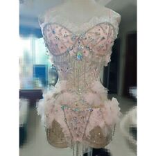 Roupas justas femininas de malha performance pole dance strass 2023 comprar usado  Enviando para Brazil