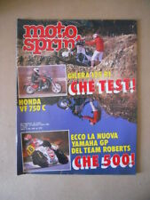 Motosprint 1988 test usato  Italia