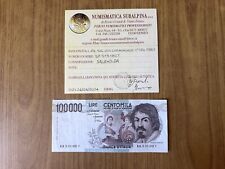 Banconota lire 100000 usato  Beinasco