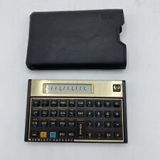 Calculadora financeira HP 12C vintage tom dourado Hewlett Packard testada nos EUA comprar usado  Enviando para Brazil