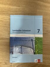 Lambacher schweizer schuljahr gebraucht kaufen  Sulzbach