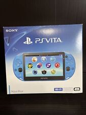 Sony PlayStation Vita System Aqua Blue PCH-2001 Open Box RARE USA Version 32 GB! for sale  Shipping to South Africa