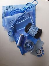 Embroidery pack blue for sale  CLACTON-ON-SEA