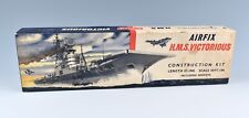 Vintage Airfix 1:600 Famous Warships Model Kit - H.M.S Victorious F401S, used for sale  READING