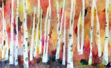 Birch tree painting for sale  Herriman