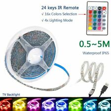 led stripe rgbw usb 5v 12v 1m 5m wasserdicht streifen dimmbar SMD 5050 kalt weiß, usado comprar usado  Enviando para Brazil