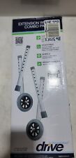  DRIVE Walker extension Wheels Combo pack Kit Tall Extension Legs with Wheels for sale  Shipping to South Africa