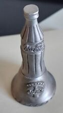 Mini garrafa de estanho Coca Cola com sino 1995 vintage colecionável comprar usado  Enviando para Brazil