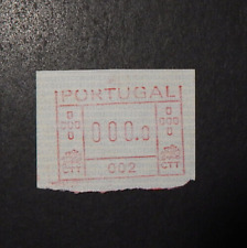 Portugal 1981:ATM/FRAMA,A-Nr. 002 Terreiro do Paco,  0000-Druck + Papierfehler! comprar usado  Enviando para Brazil