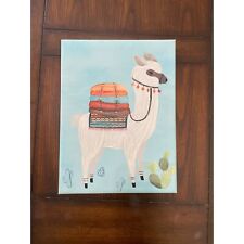 Llama canvas wall for sale  Point of Rocks